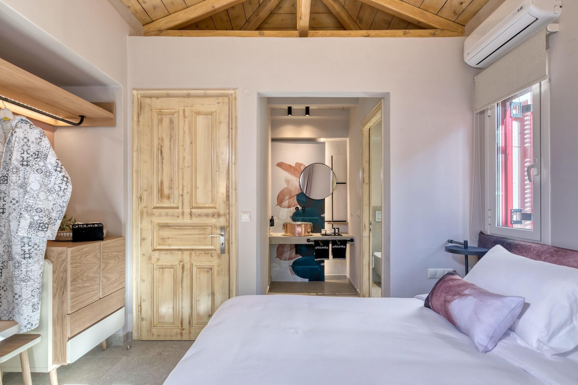 Art Blue Villas Tsoukaládhes Buitenkant foto