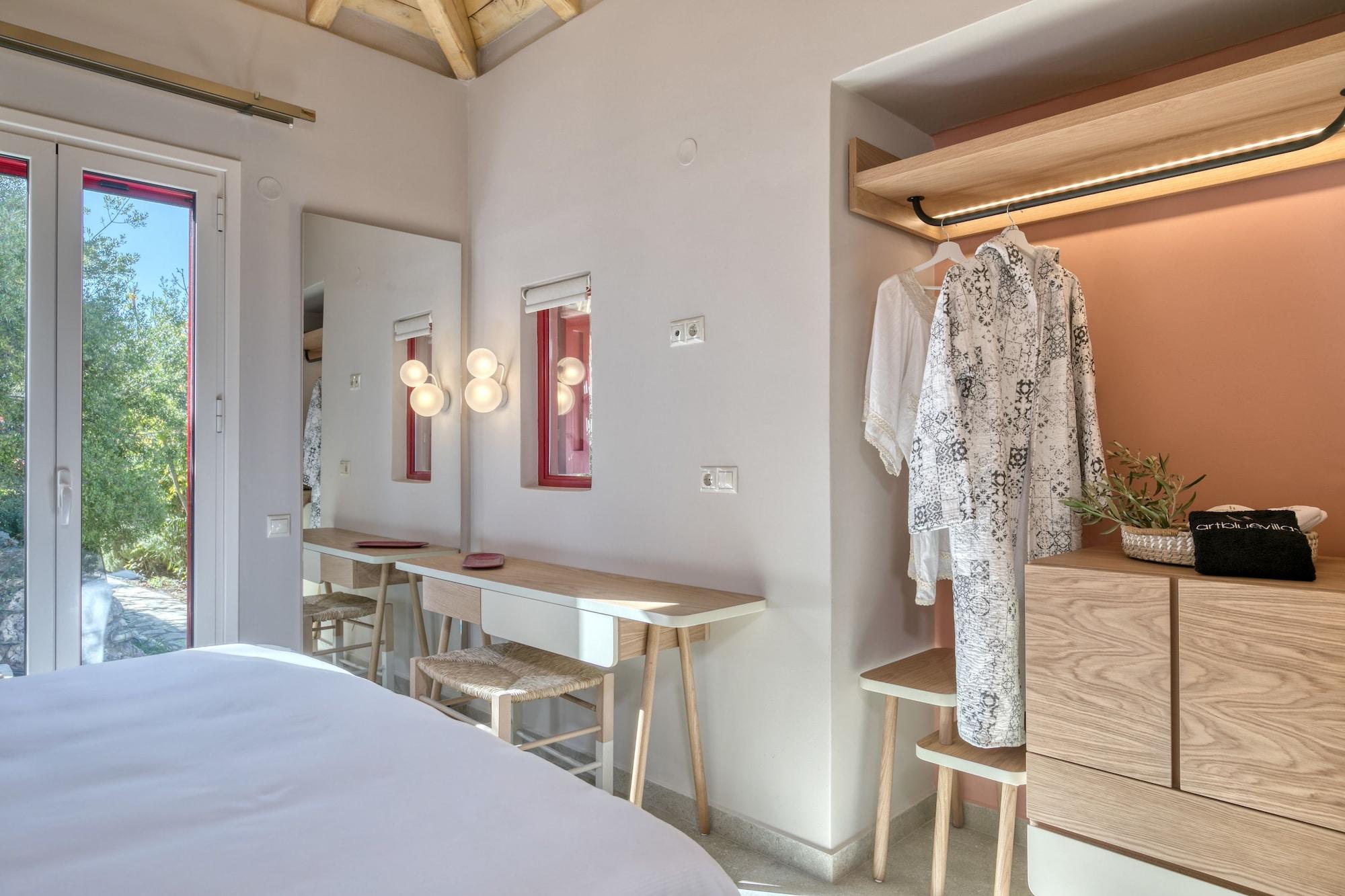 Art Blue Villas Tsoukaládhes Buitenkant foto