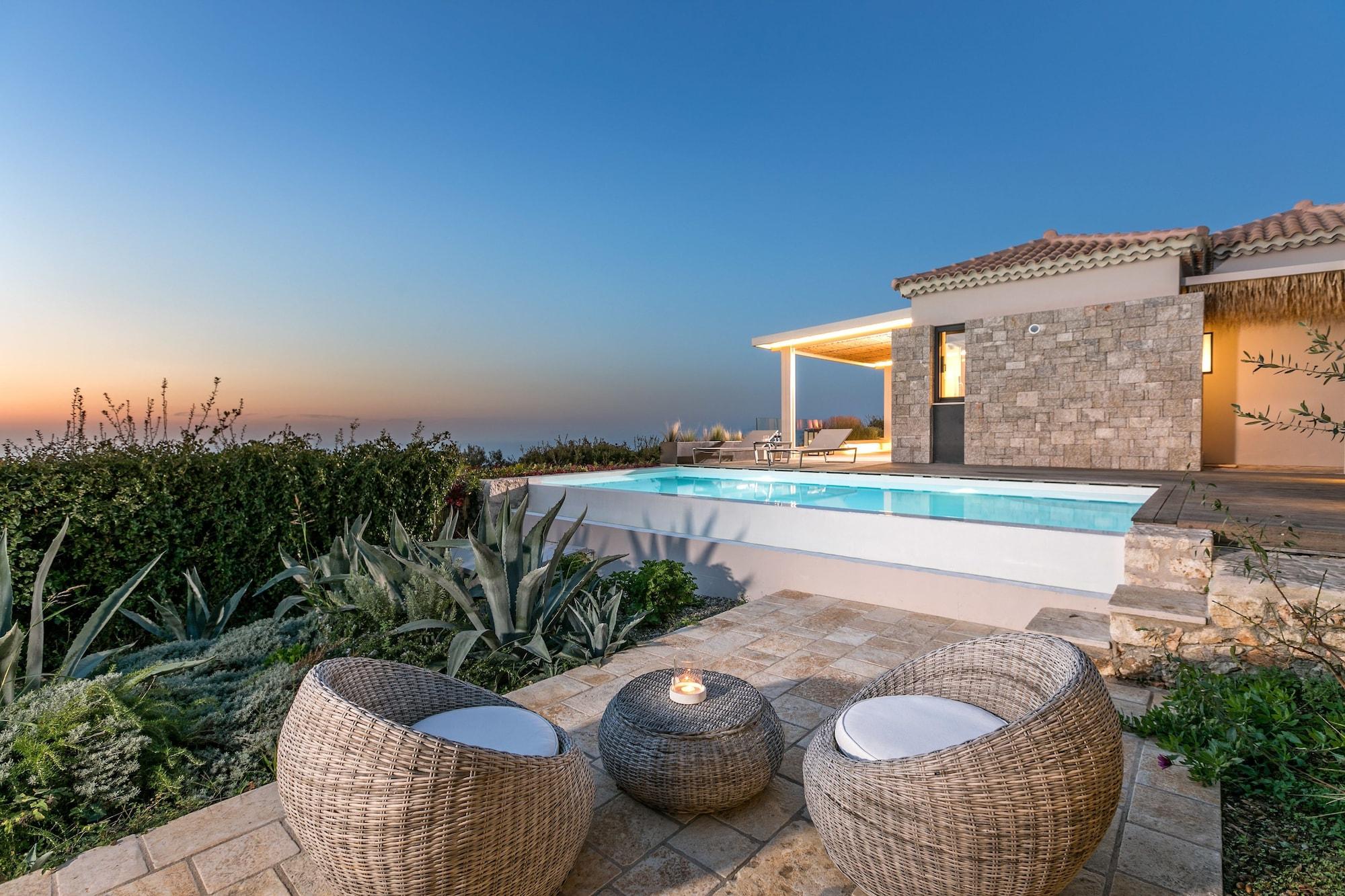 Art Blue Villas Tsoukaládhes Buitenkant foto