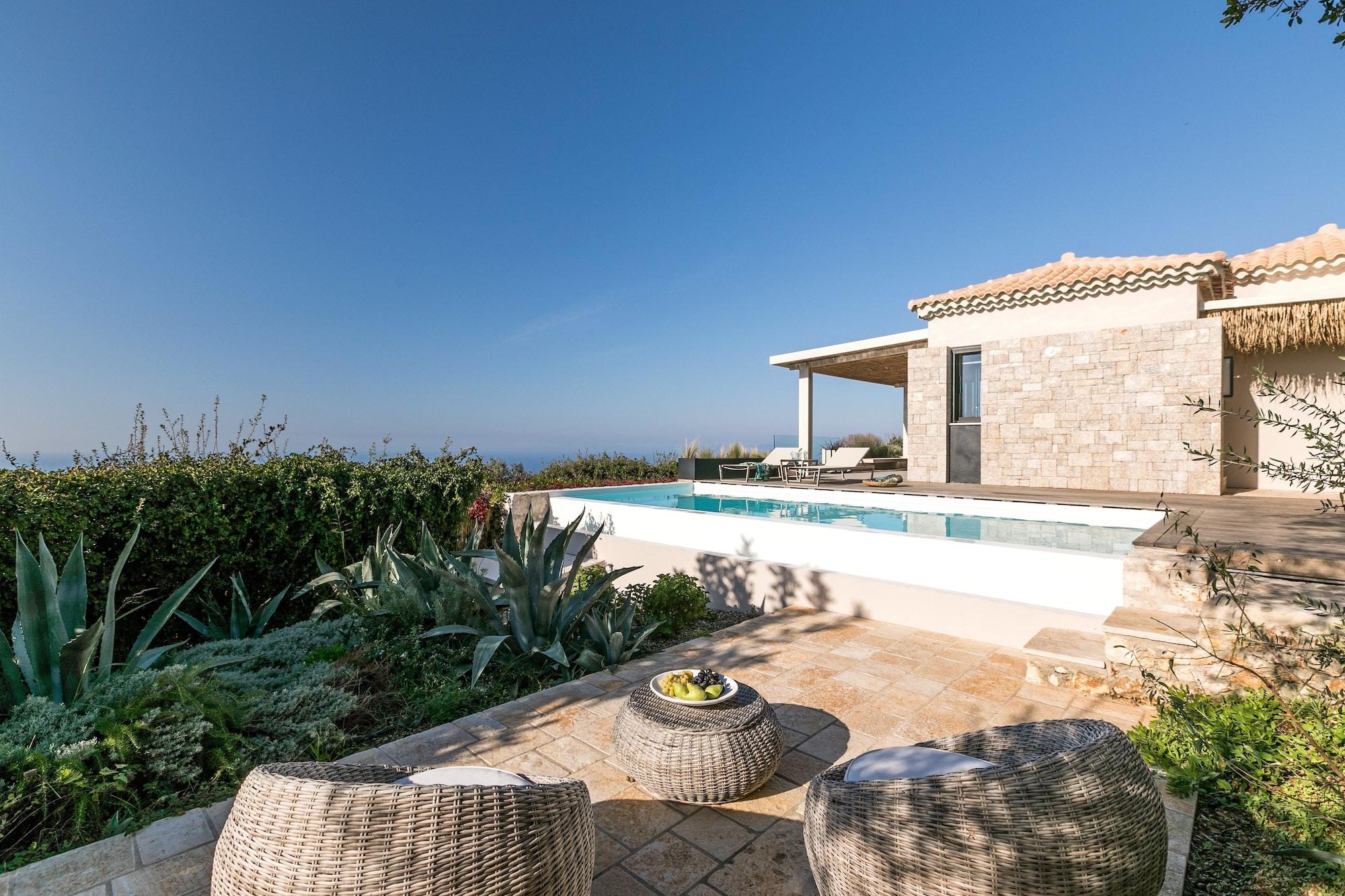 Art Blue Villas Tsoukaládhes Buitenkant foto