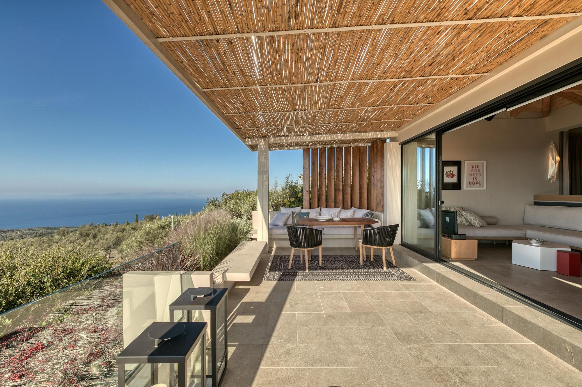 Art Blue Villas Tsoukaládhes Buitenkant foto