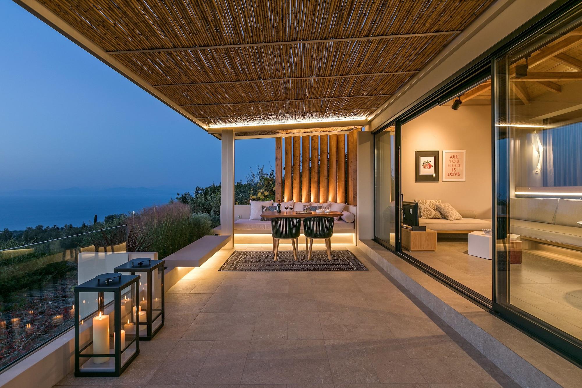 Art Blue Villas Tsoukaládhes Buitenkant foto